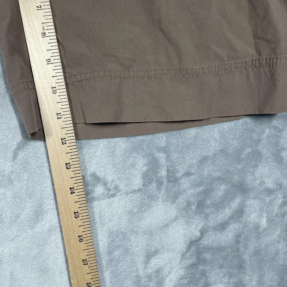 Brax Feel Good Rianda MT-WA Taupe Brown Cotton Bermuda Shorts Mens 32/32